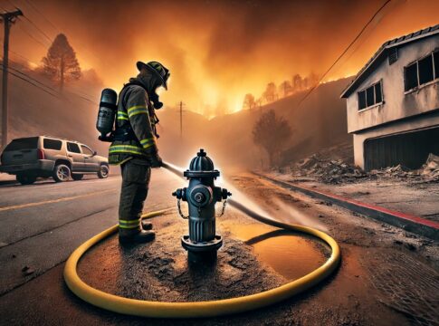 Fighting fire without water innovative approach