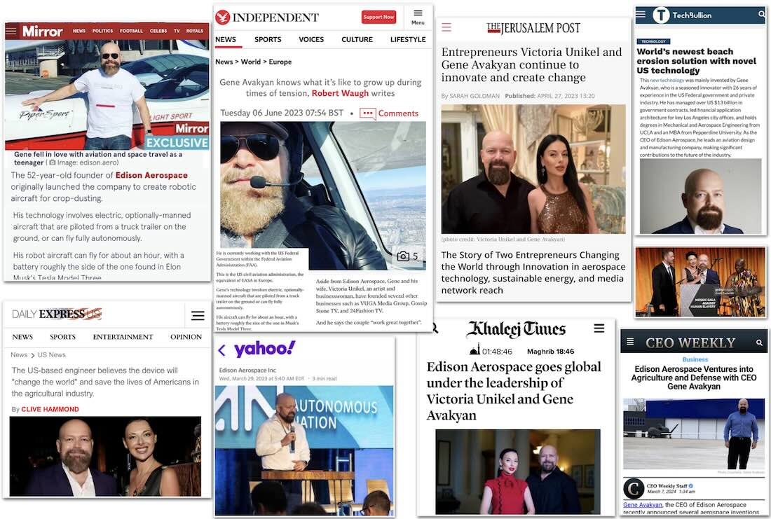 Edison Aerospace Heavy 1 electric agricultural aircraft unveiling